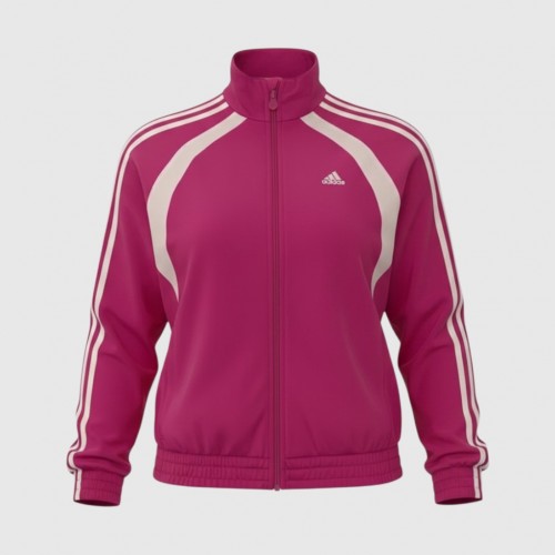Γυναικεία Adidas 3-Stripes Track Ζακέτα – Φούξια / Pre-Owned